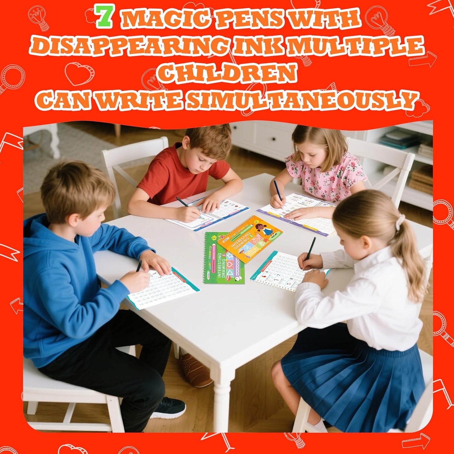 Magic Grooved Writing Practice for Kids Ages 3-8